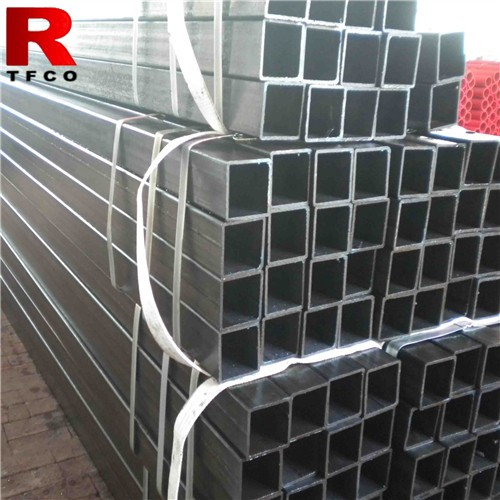 Tubos cuadrados de acero galvanizado y sección hueca