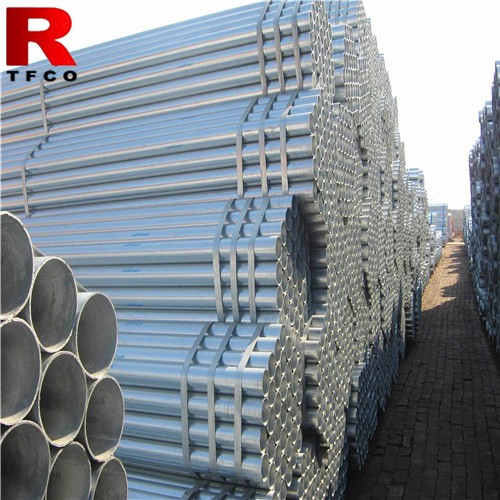 Tubos de andamio galvanizados BS1139